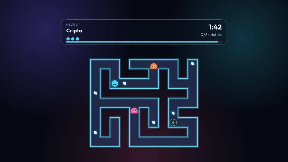 Ecrã de jogo: Maze Run